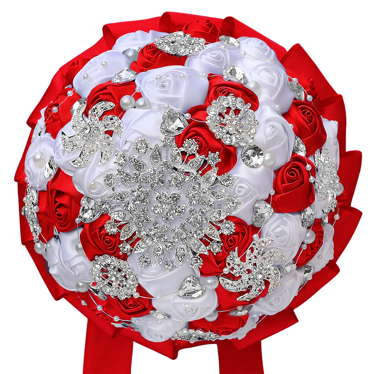 Bridal Bouquet Sales Korean Wedding Bridal Bouquet Creative Ribbon Bouquet Wedding Supplies Wedding Bouquet W631