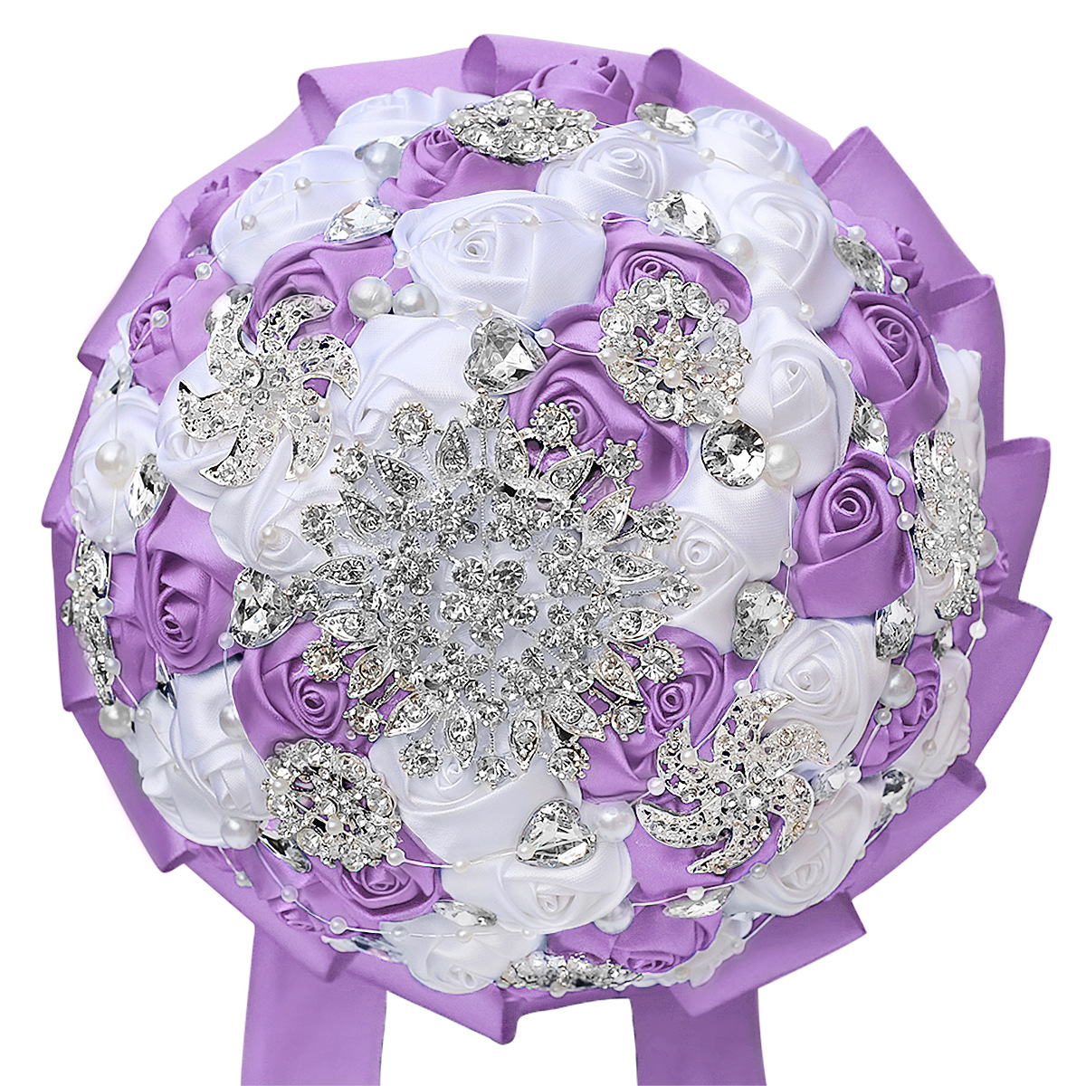 Bridal Bouquet Sales Korean Wedding Bridal Bouquet Creative Ribbon Bouquet Wedding Supplies Wedding Bouquet W631