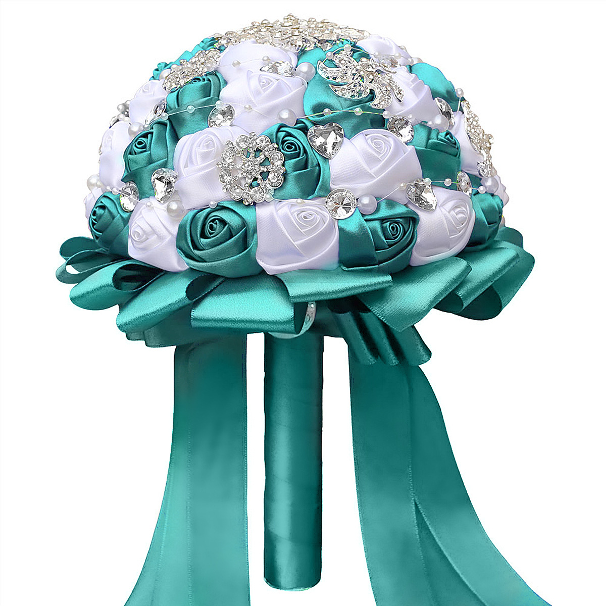 Bridal Bouquet Sales Korean Wedding Bridal Bouquet Creative Ribbon Bouquet Wedding Supplies Wedding Bouquet W631