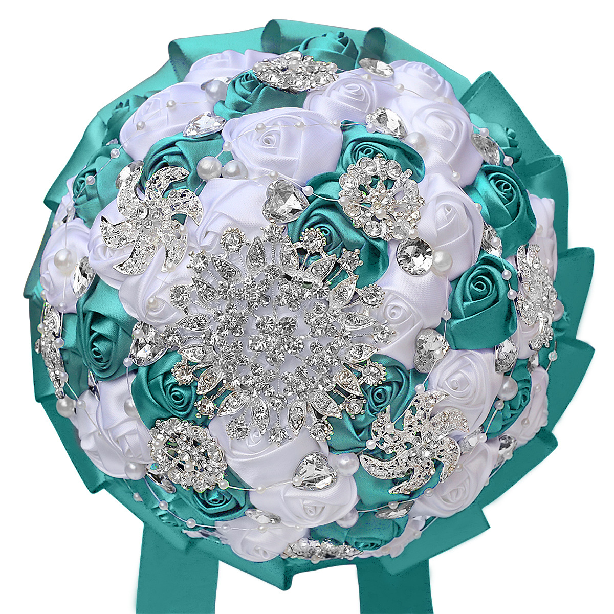 Bridal Bouquet Sales Korean Wedding Bridal Bouquet Creative Ribbon Bouquet Wedding Supplies Wedding Bouquet W631