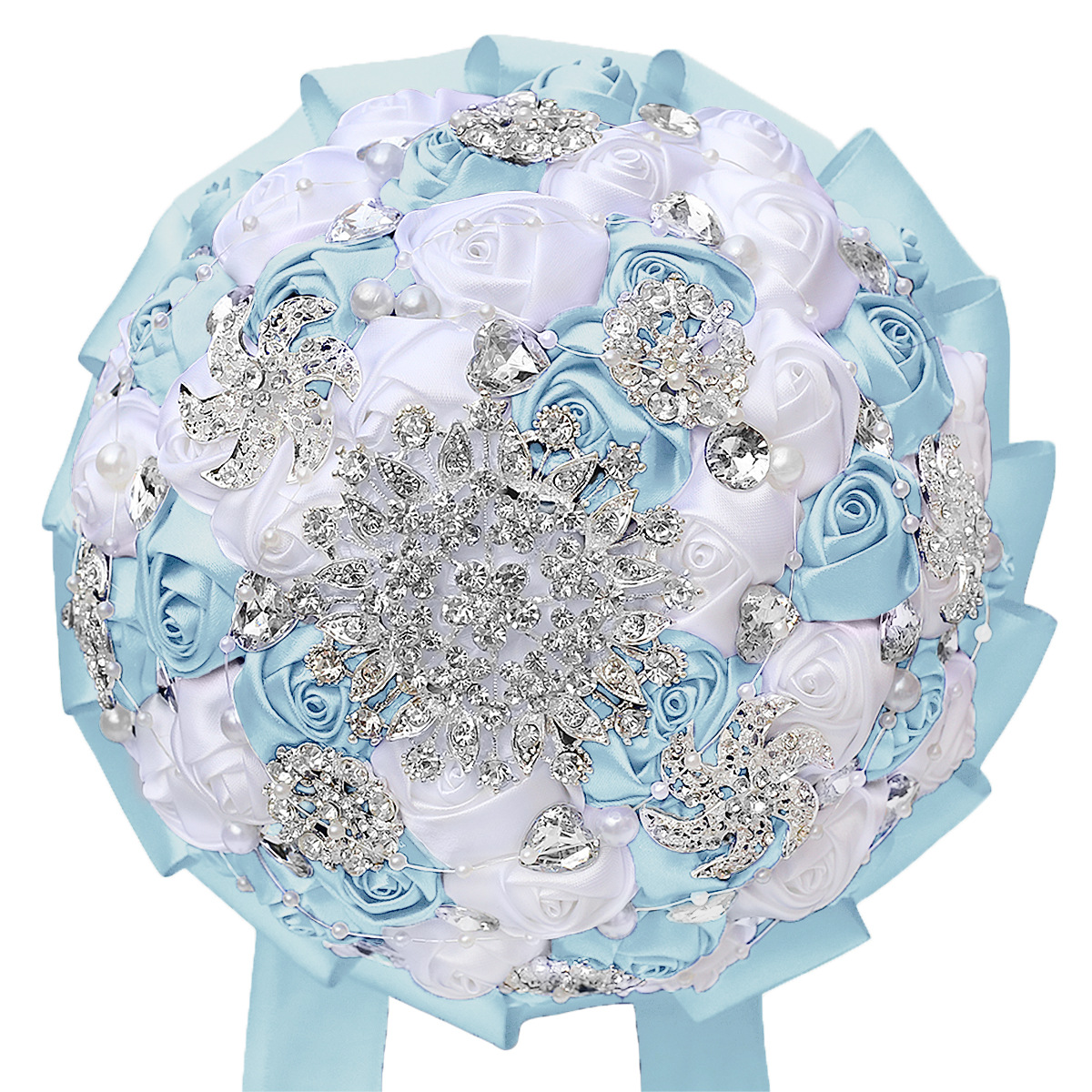 Bridal Bouquet Sales Korean Wedding Bridal Bouquet Creative Ribbon Bouquet Wedding Supplies Wedding Bouquet W631