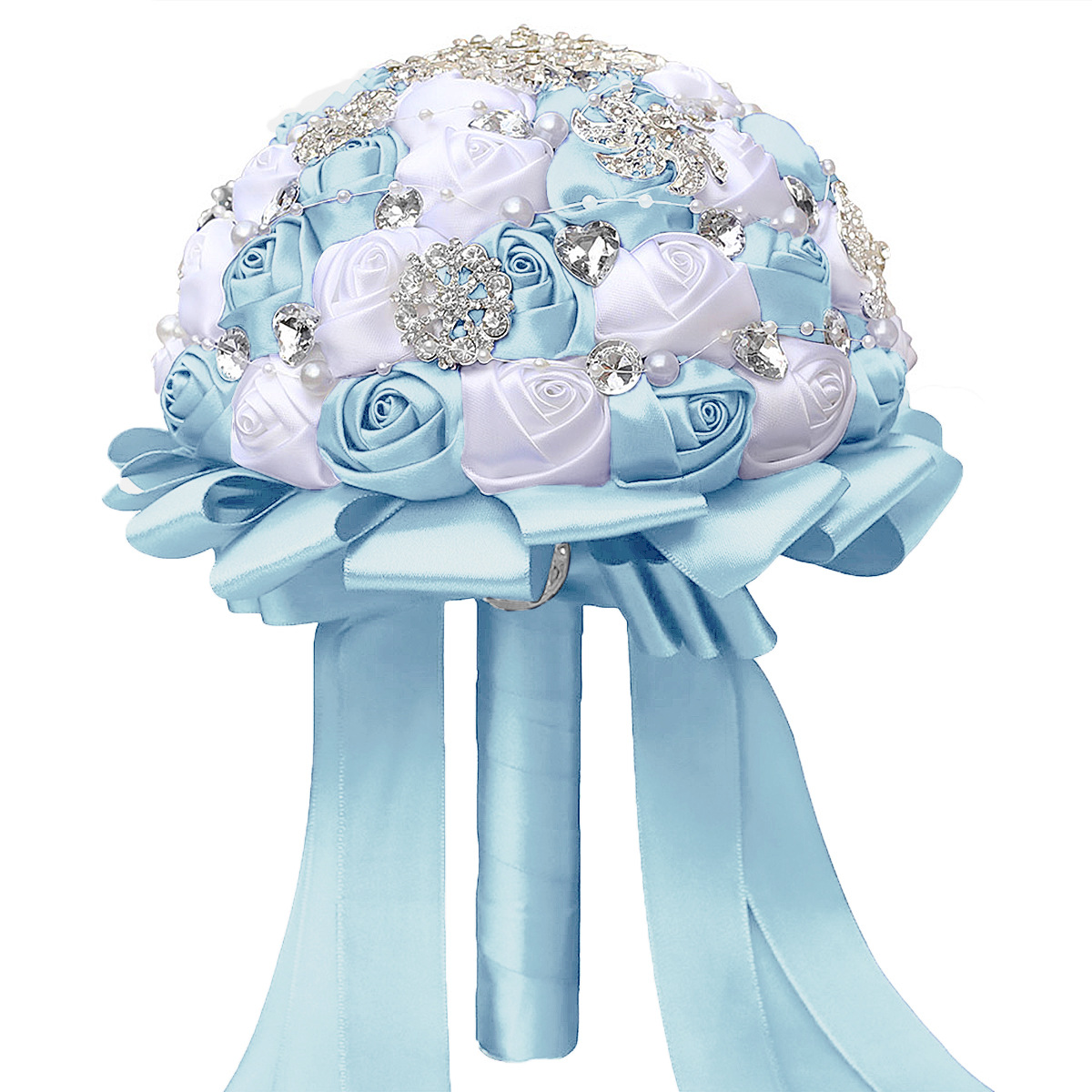 Bridal Bouquet Sales Korean Wedding Bridal Bouquet Creative Ribbon Bouquet Wedding Supplies Wedding Bouquet W631
