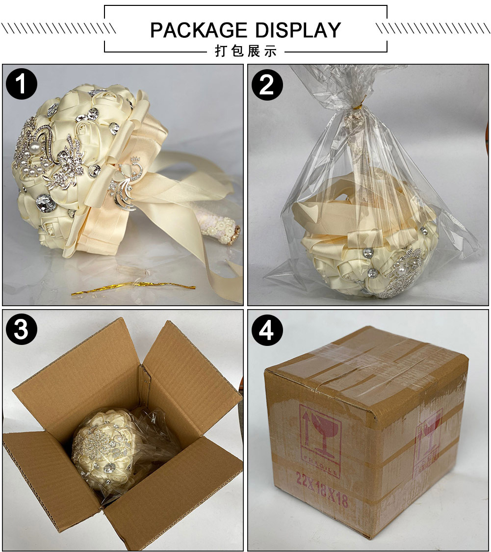 Bridal Bouquet Sales Korean Wedding Bridal Bouquet Creative Ribbon Bouquet Wedding Supplies Wedding Bouquet W631