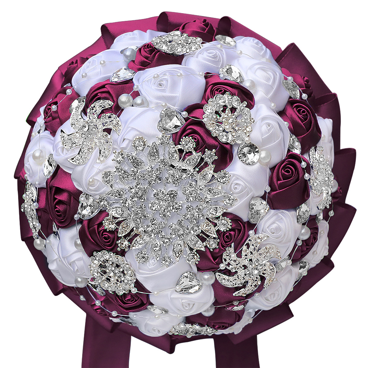 Bridal Bouquet Sales Korean Wedding Bridal Bouquet Creative Ribbon Bouquet Wedding Supplies Wedding Bouquet W631