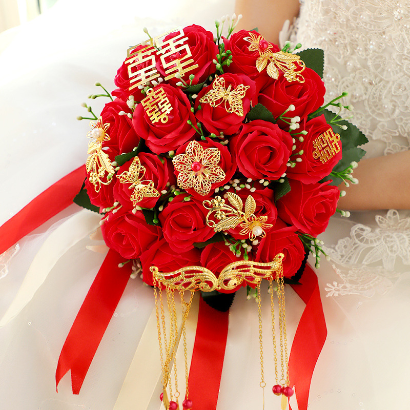 Wedding Bridal Bouquet Wedding Photo Shooting Simulation Bouquet Bridal Bouquet