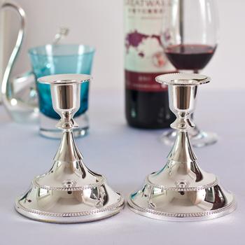 New European modern single-head candleholder with candle holder ideas home fashion wedding gifts KTV alloy