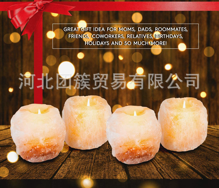 Himalayan Mineral Salt Crystal Candlestick Salt Light Crystal Salt Candlestick Candleholder Himalayan Mineral Salt Crystal Candlestick Salt Light Crystal Salt Candlestick Candleholder