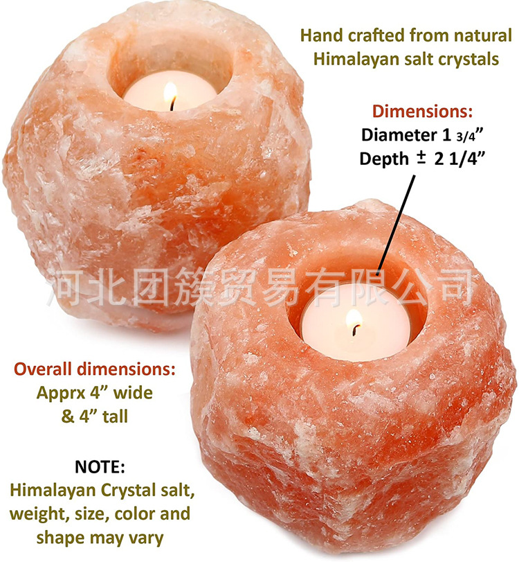Himalayan Mineral Salt Crystal Candlestick Salt Light Crystal Salt Candlestick Candleholder Himalayan Mineral Salt Crystal Candlestick Salt Light Crystal Salt Candlestick Candleholder