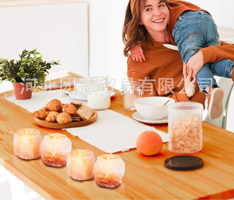 Himalayan Mineral Salt Crystal Candlestick Salt Light Crystal Salt Candlestick Candleholder Himalayan Mineral Salt Crystal Candlestick Salt Light Crystal Salt Candlestick Candleholder