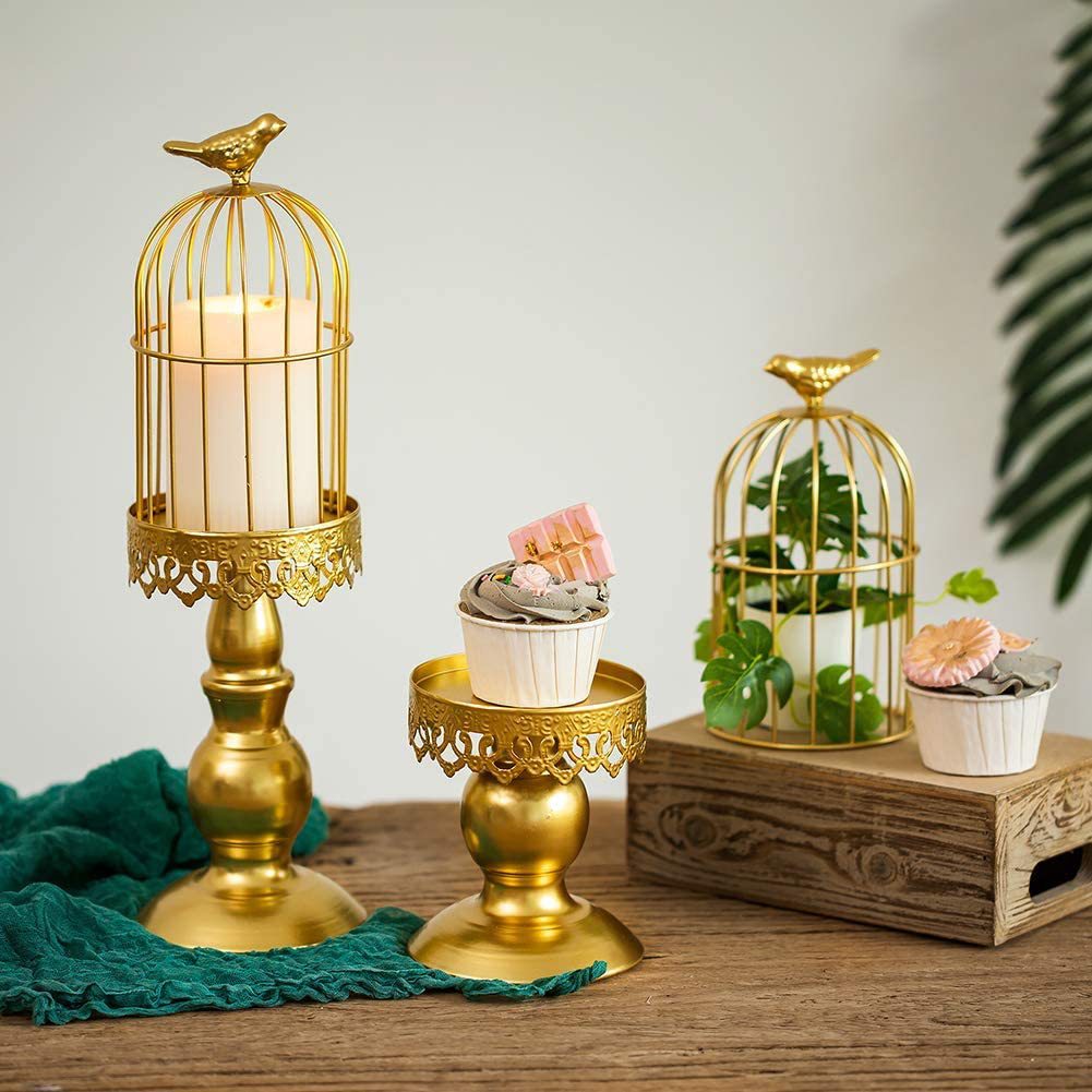 Candleholder  Wedding Romantic American Style Dining Table Candlelight Dinner Decorations Candlestick Decoration