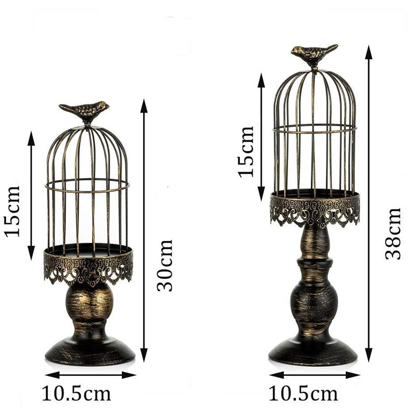 Candleholder  Wedding Romantic American Style Dining Table Candlelight Dinner Decorations Candlestick Decoration