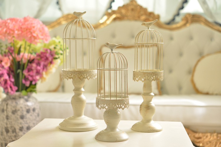 Candleholder  Wedding Romantic American Style Dining Table Candlelight Dinner Decorations Candlestick Decoration