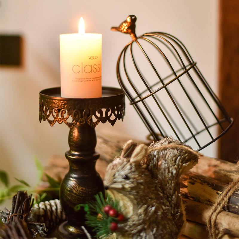 Candleholder  Wedding Romantic American Style Dining Table Candlelight Dinner Decorations Candlestick Decoration