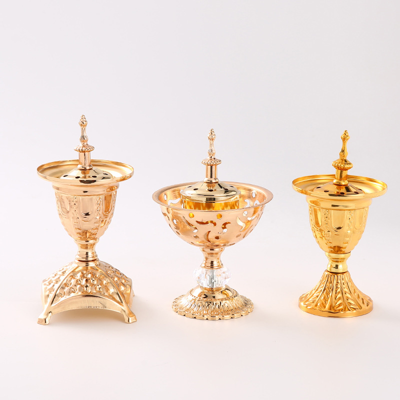 Simple European Ins Candlestick Hollow Wrought Iron Candlestick Candle Cup Accessories European Candleholder