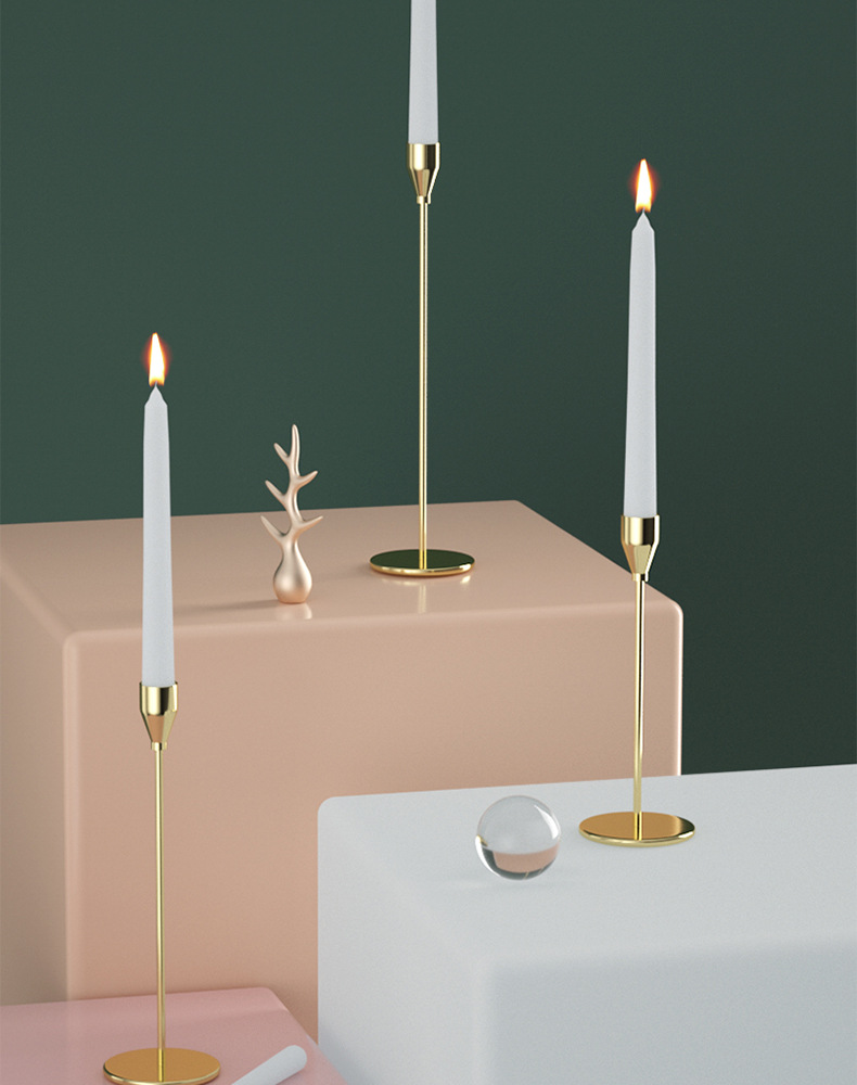 Candleholder Light Luxury High Leg Candle Holder Wedding Props Nordic Model House Soft Desktop Decoration Candle Holder Candleholder Light Luxury High Leg Candle Holder Wedding Props Nordic Model House Soft Desktop Decoration Candle Holder
