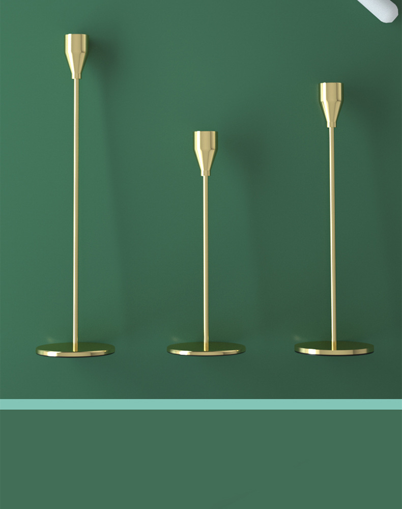 Candleholder Light Luxury High Leg Candle Holder Wedding Props Nordic Model House Soft Desktop Decoration Candle Holder Candleholder Light Luxury High Leg Candle Holder Wedding Props Nordic Model House Soft Desktop Decoration Candle Holder
