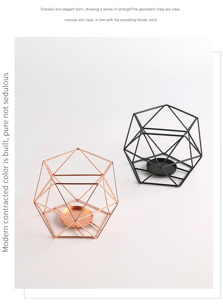 Candleholder  Small Aroma Candle Holder Creative Living Room Coffee Table Bookcase Hallway Candlestick Decoration