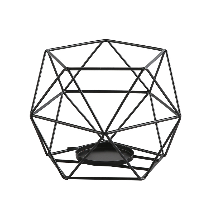 Candleholder  Small Aroma Candle Holder Creative Living Room Coffee Table Bookcase Hallway Candlestick Decoration