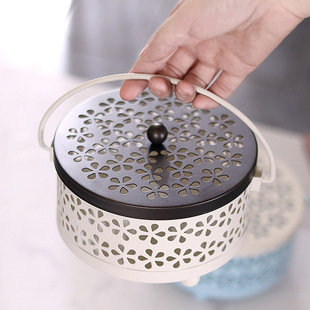 Gentle Times European Style Wrought Iron Suspension Candlestick Decoration Glass Cross-Border Candleholder