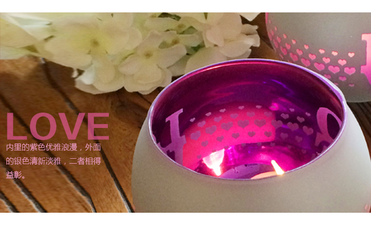 Broken Guaranteed Compensation Classic Hot Selling Product European Mosaic Glass Candlestick Candleholder