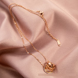 Jeweled Rose Gold Cold Wind Couple Couple Rings Internet Celebrity Titanium Steel Ring Fashion Manufacturer Couple Rings Jeweled Rose Gold Cold Wind Couple Couple Rings Internet Celebrity Titanium Steel Ring Fashion Manufacturer Couple Rings