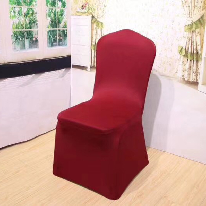 Wedding Party hotel wholesale Lycra Chair Cover Polyester Spandex Elastic Chair Sipcover Wedding Party hotel wholesale Lycra Chair Cover Polyester Spandex Elastic Chair Sipcover
