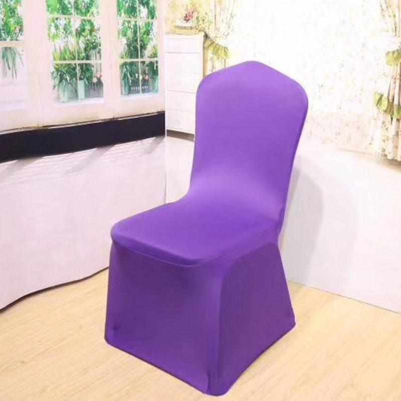 Wedding Party hotel wholesale Lycra Chair Cover Polyester Spandex Elastic Chair Sipcover Wedding Party hotel wholesale Lycra Chair Cover Polyester Spandex Elastic Chair Sipcover