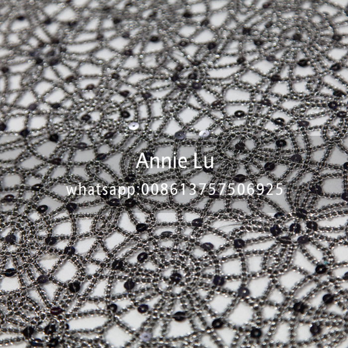 Wedding Fashion Personality Spider Web Sequins Water Soluble Embroidered Tablecloth Hotel Wedding Celebration Decoration Fabric Tablecloth Chair Cover Wedding Fashion Personality Spider Web Sequins Water Soluble Embroidered Tablecloth Hotel Wedding Celebration Decoration Fabric Tablecloth Chair Cover