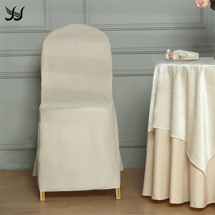 Manufacturers Can Customize Cross-Border Amazon All-Inclusive Satin Hotel Chair Cover