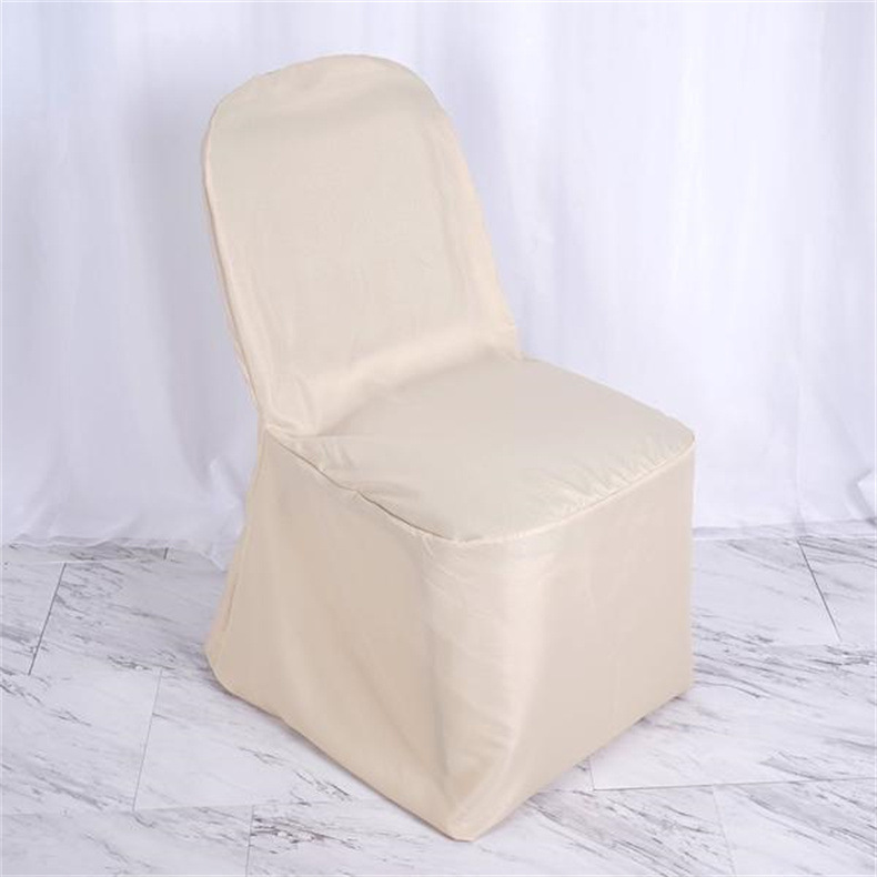 Manufacturers Can Customize Cross-Border Amazon All-Inclusive Satin Hotel Chair Cover