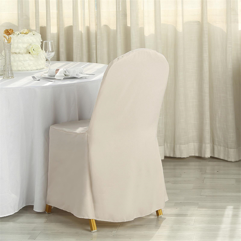 Manufacturers Can Customize Cross-Border Amazon All-Inclusive Satin Hotel Chair Cover