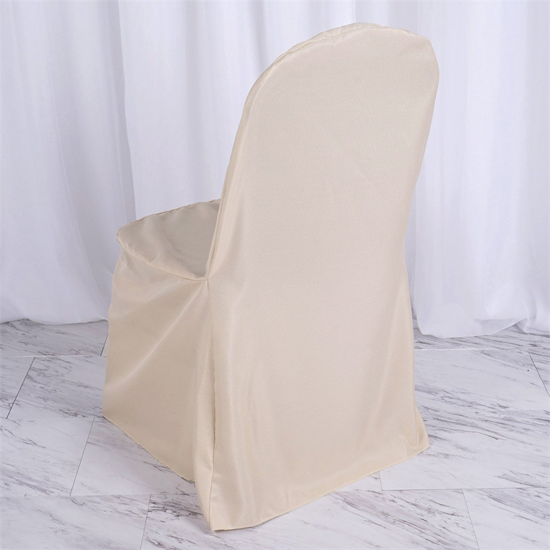 Manufacturers Can Customize Cross-Border Amazon All-Inclusive Satin Hotel Chair Cover