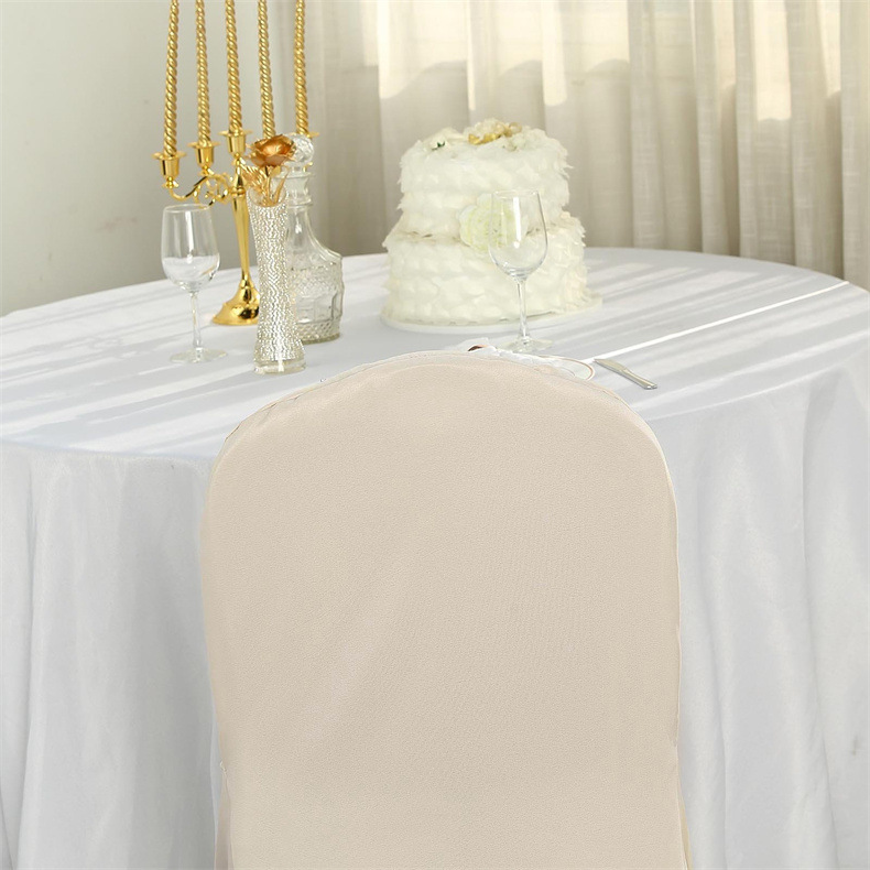 Manufacturers Can Customize Cross-Border Amazon All-Inclusive Satin Hotel Chair Cover