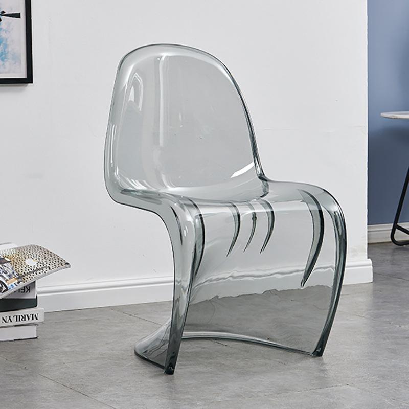 Pan Dong Chair S Beauty Nordic Creative Acrylic Plastic Dining Chair Ghost Chair Crystal Stool Subnet Red Transparent Chair