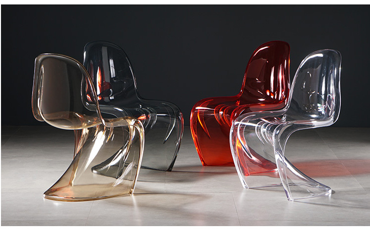 Pan Dong Chair S Beauty Nordic Creative Acrylic Plastic Dining Chair Ghost Chair Crystal Stool Subnet Red Transparent Chair Pan Dong Chair S Beauty Nordic Creative Acrylic Plastic Dining Chair Ghost Chair Crystal Stool Subnet Red Transparent Chair