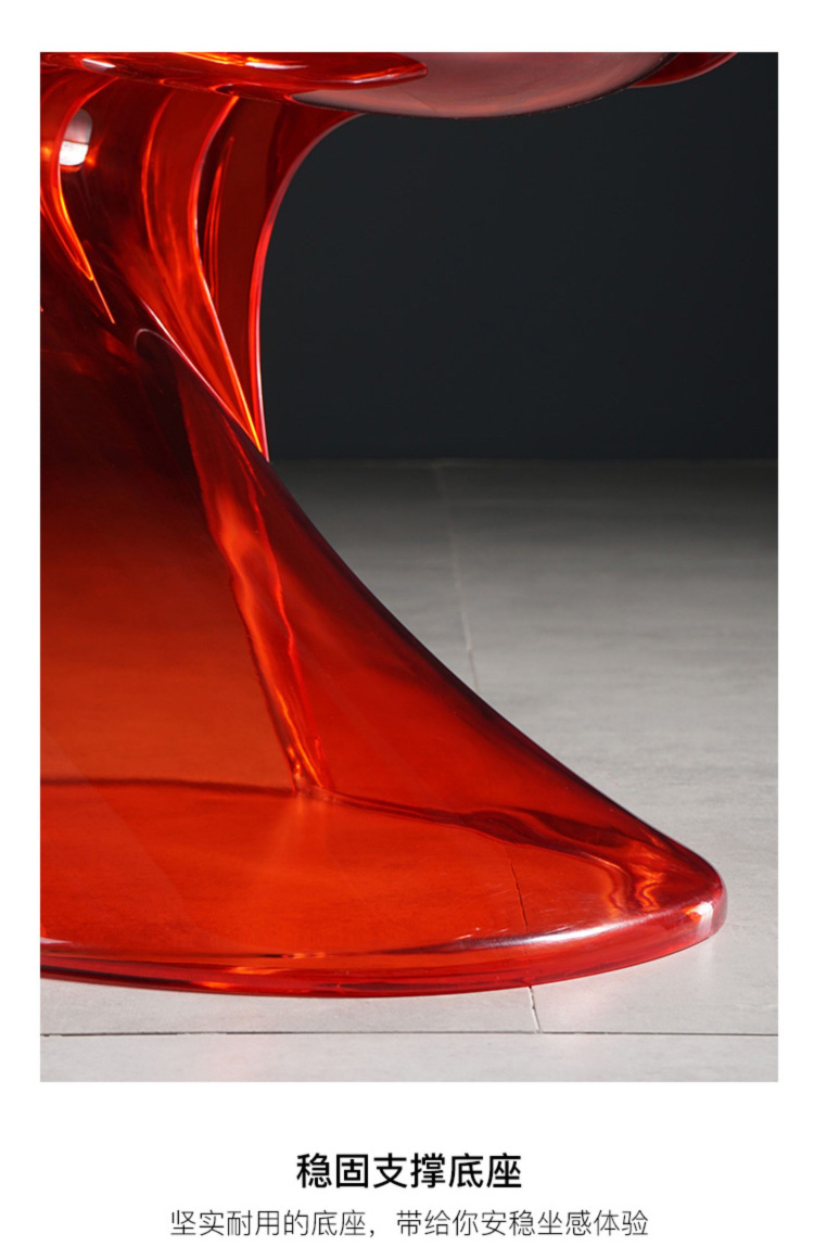 Pan Dong Chair S Beauty Nordic Creative Acrylic Plastic Dining Chair Ghost Chair Crystal Stool Subnet Red Transparent Chair Pan Dong Chair S Beauty Nordic Creative Acrylic Plastic Dining Chair Ghost Chair Crystal Stool Subnet Red Transparent Chair