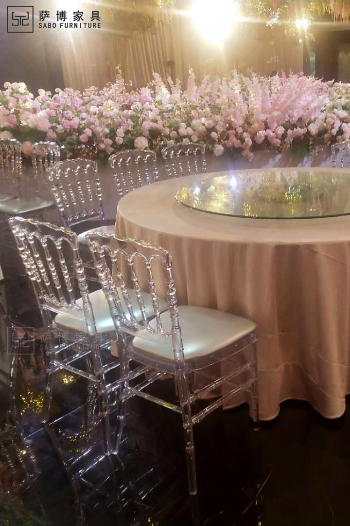 Crystal Chair with Backrest Household Cosmetic Chair Internet Celebrity Ins Photo Acrylic Transparent Chair