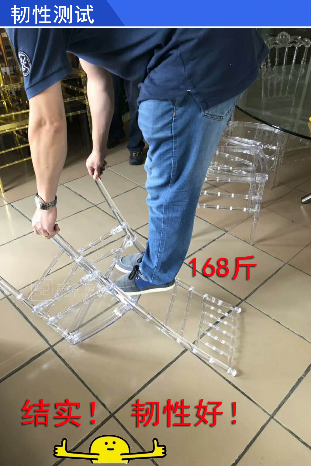 Crystal Chair with Backrest Household Cosmetic Chair Internet Celebrity Ins Photo Acrylic Transparent Chair