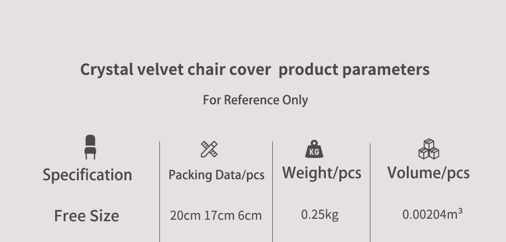 Cross-Border Hot Selling Crystal Velvet Chair Cover Chair Cover Foreign Trade Wholesale Hotel Living Room Hotel Seat Cover Factory Wholesale Cross-Border Hot Selling Crystal Velvet Chair Cover Chair Cover Foreign Trade Wholesale Hotel Living Room Hotel Seat Cover Factory Wholesale