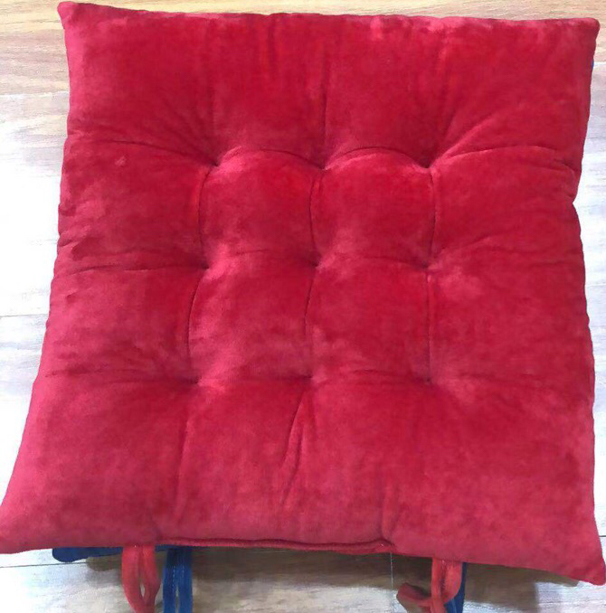 Monochrome crystal nine pin cushion chair student cushion car cushion