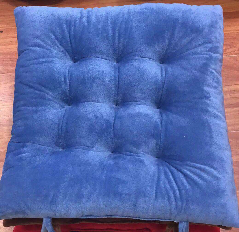 Monochrome crystal nine pin cushion chair student cushion car cushion