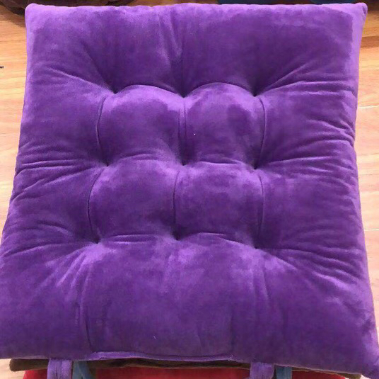 Monochrome crystal nine pin cushion chair student cushion car cushion