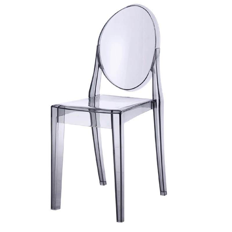 Crystal Chair Plastic Crystal Chair Devil Chair Ghost Chair Internet Celebrity Hotel Stool Nordic Dining Chair