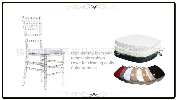 Crystal Chair Phoenix Chair Transparent Wedding Chair Pc Resin Bamboo Chair Acrylic Movable Dining Chair Crystal Chair