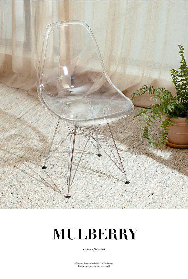 Crystal Chair Simple Transparent Home Backrest Ins Internet Celebrity Dressing Table Crystal Makeup Stool Crystal Chair Simple Transparent Home Backrest Ins Internet Celebrity Dressing Table Crystal Makeup Stool