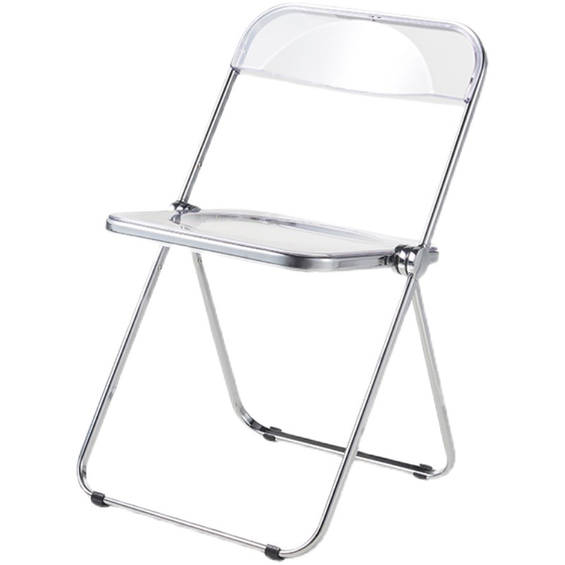 Crystal Chair  Acrylic Crystal Dining Chair Ins Makeup Stool Subnet Red Women&#039;s Clothing Store Photo Chair