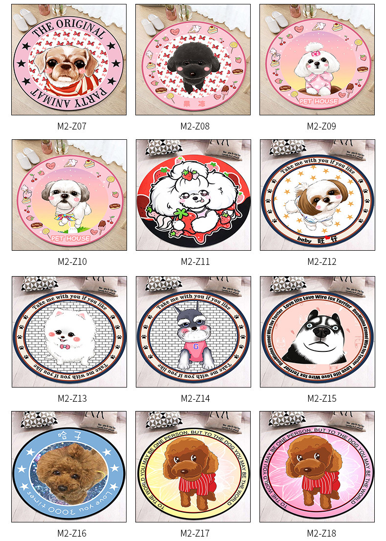 Carpet Wholesale Custom Computer Chair Mat Hanging Basket Mat Crystal Velvet round Carpet Floor Mat Printed Cartoon Children's Blanket Carpet Wholesale Custom Computer Chair Mat Hanging Basket Mat Crystal Velvet round Carpet Floor Mat Printed Cartoon Children's Blanket