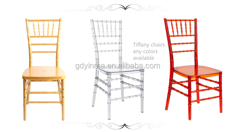 Wedding Bamboo Chair Transparent Plastic Resin Chair Acrylic Crystal Hotel Banquet Backrest Chair Crystal Chair