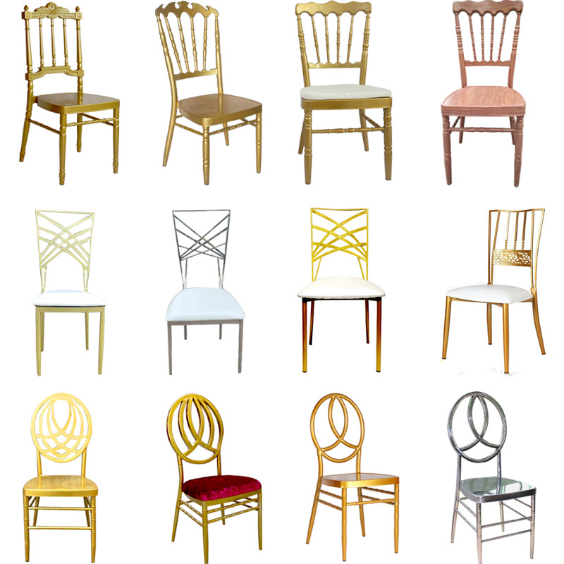 Wedding Bamboo Chair Transparent Plastic Resin Chair Acrylic Crystal Hotel Banquet Backrest Chair Crystal Chair