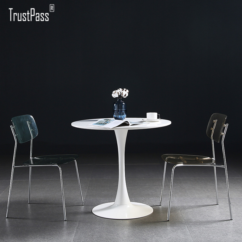 Crystal Chair  Ins Internet Celebrity Acrylic Plastic Crystal Chair Designer Chair Photo Negotiation Chair